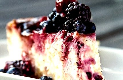 Blackberry, Cake, Cheesecake