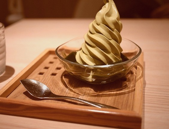 Matcha dessert in Fukuoka by super eggplant on Flickr.