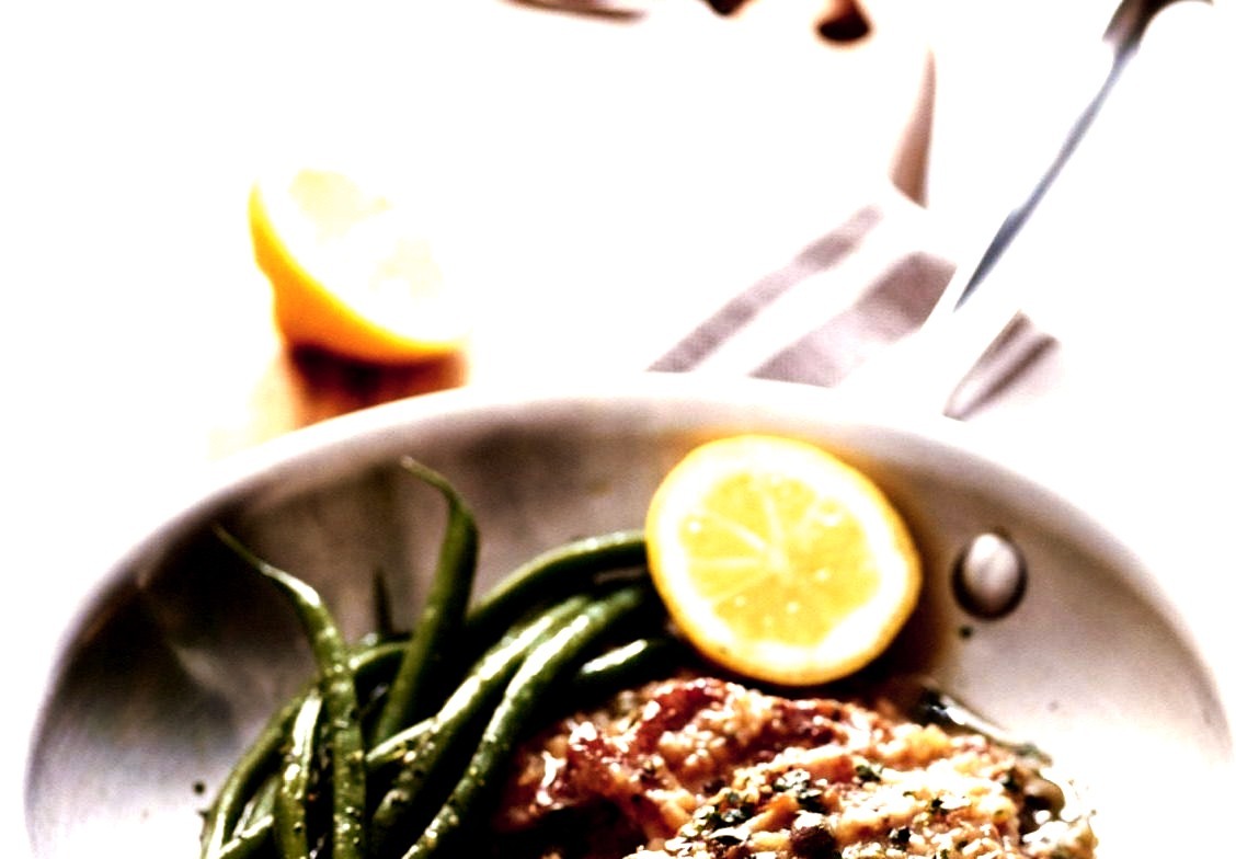 (via Pork scallopine with lemon and caper Meals in Heels)