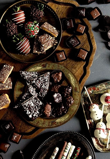 Holiday Dessert Table Bakers Royale on We Heart It.