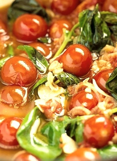 Olive Oil Poached Cherry Tomato Sauce Cooking Classy